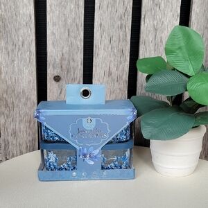 Blue Floral Sauce & Dip Container Set by (Unknown) - 4pc